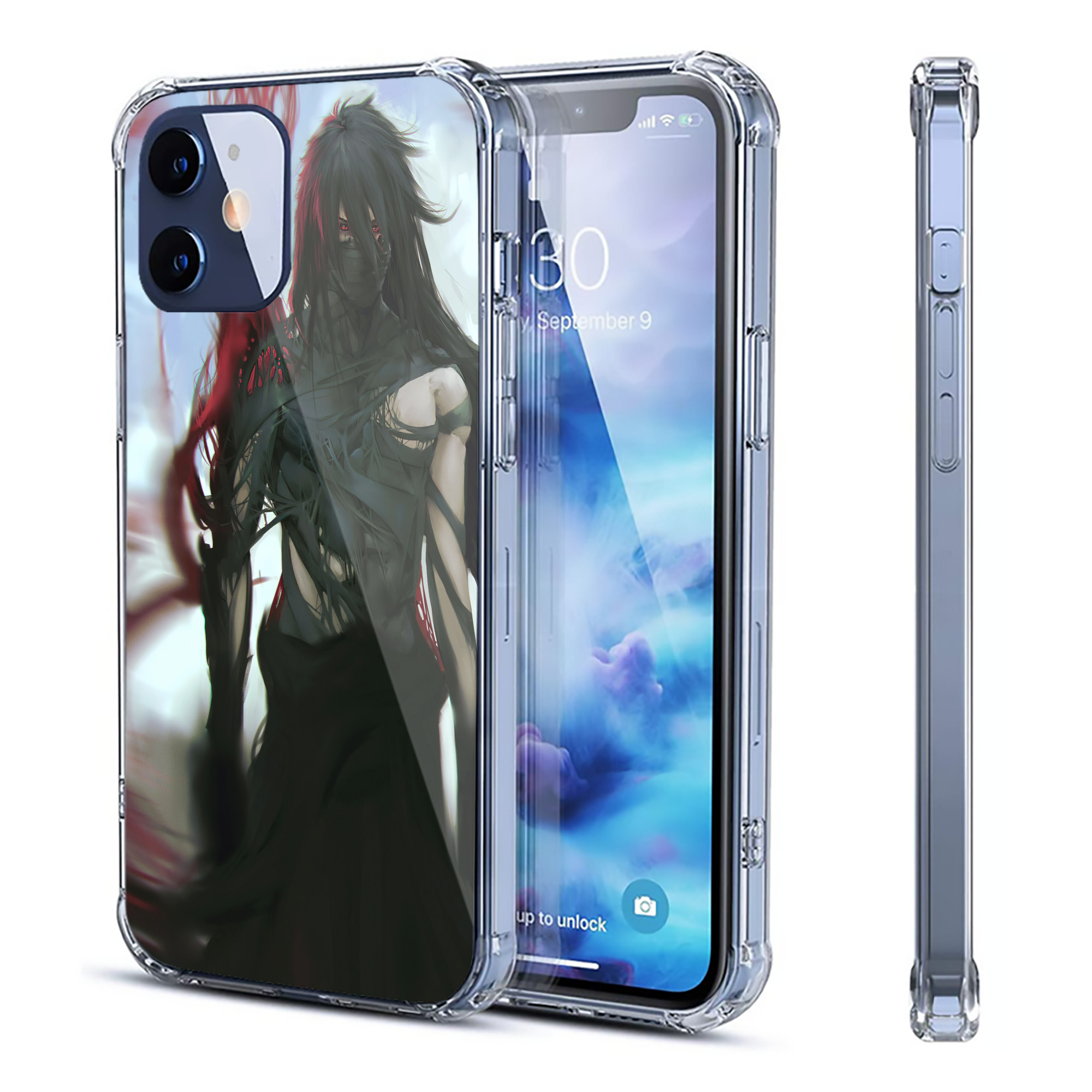 （画像用） ブリーチ BLEACH 【iPhone 12シリーズ対応】透明スマホケース（クリアソフトケース）
